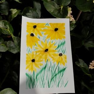 Yellow Flower Art Print